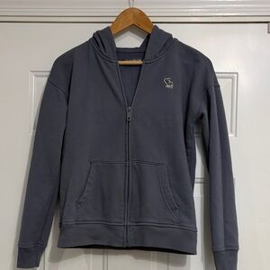 Abercrombie kids boys essentials 11/12 Gray Zip-Up Hoodie like new